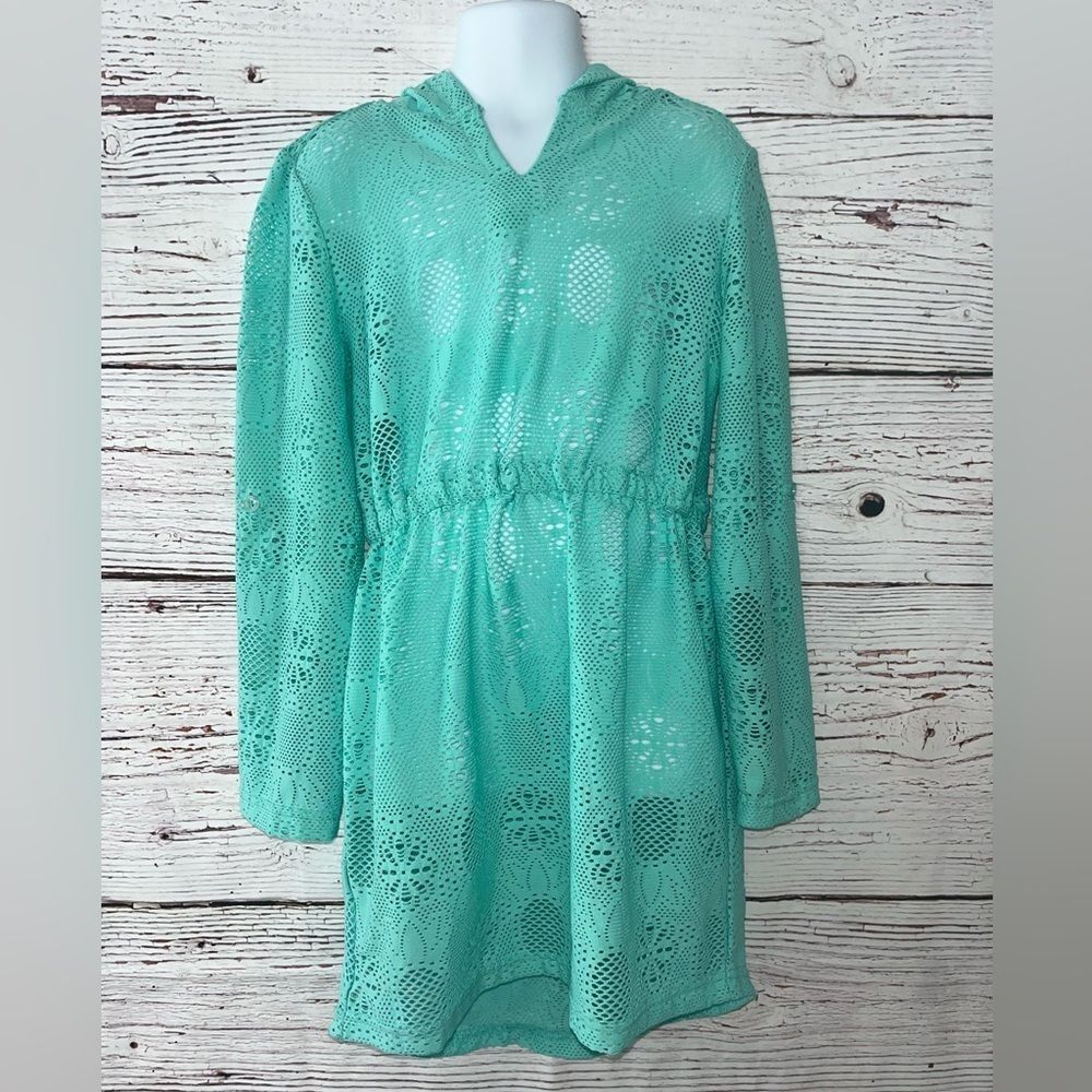 O’rageous Pineapple Embroidered Swim Tunic